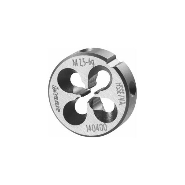 Garant M2.5X0.45 HSS-E Round Die, for High Tensile Steels, Closed/Pre-Slit Form 140400 M2,5 - main